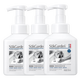 Fruit and vegetable garden hand sanitizer household children's hand washing foam rich, moisturizing and easy to rinse 500ml*3 bottles