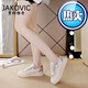 
Giakovic leather white shoes women's shoes 2025 spring and autumn new versatile thick-soled casual shoes summer breathable single shoes mesh lightweight beige [leather surface] Q1656 37