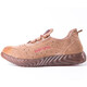 Dinggu Labor Protection Shoes Men's Shoes Breathable, Anti-odor, Anti-smashing, Anti-puncture, Steel-toe Lightweight Beef Tendon Sole Welder Working Shoes Low-top Khaki Leather Beef Tendon Sole Breathable Model 40