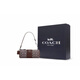 Coach Nolita 20 Classic Old Fashioned Hlipper Opening and Closing Fabric Cuir Cylindrical Sac à main Sac à main Boîte-cadeau (boîte cadeau de comptoir jaune de base)