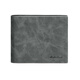 MashaLanti Valentine's Day Birthday Gift for Boyfriend Men's Wallet Short 2025 New Style Multi-Card Card Wallet Smoke Gray [Give Boyfriend Gift for Husband Father Dad