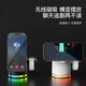 MOYi Qi2认证三合一无线充电器Magsafe磁吸15W快充苹果iPhone16pro底座手机iWatch手表耳机支架充电站
