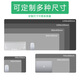 Fünf-Segment-Huamai-Maus-Pad Super Large Nakano Mikujino Customized 2D Animation Computer Tastatur Tischpad DT-1047 260x210mm 3mm