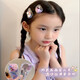 Pin de canapé sauté pour enfants Petite fille mignonne latérale frappe hair girl girl's Back Head Cair Carte de cheveux Accessoires de cheveux chacun est 1 set au total 5 sets [25 ensembles]