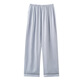 Un nouveau style de pantalon de pyjama en soie de glace et de neige pour un pantalon décontracté simple peut être porté avec un pantalon simple de couleur unie de grande taille pantalon mousqueur 02JK15906 L -