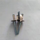 Huilid Auténtico 304 acero inoxidable Borre de sombrero grande Núcleo Rivet de forma plana Puerta de automóvil de cabeza plana Riveta de alta resistencia All Acero inoxidable 4* 20* Borre de sombrero 12250