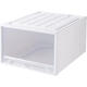 Sanqihu storage box drawer type household wardrobe storage box plastic transparent clothing sorting box clothes underwear storage cabinet C3523 depth 45 width 35 height 23 transparent one-piece