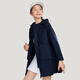 迪桑特（DESCENTE）儿童MOVEWEAR系列女童山峰夹克外套梭织上衣 LB-LIGHT BLUE 140