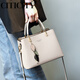 CITICITY light luxury brand bag women's bag high-end handbag 2025 new large capacity single shoulder mother bag birthday gift beige white