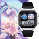 
Sky Light Escape Characters Anime Customized Watch Two-dimensional Smart Small Square Electronic Watch Men and Women's Model Students [Fashion Silver-Electronic Watch] z3882 Light Escape Super Value Gift Pack (Extra Long Battery + Gift Box Packaging)