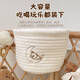 Yonghuan baby cot hanging bag baby bedside storage bag diaper diaper pure cotton storage children multifunctional storage bag Keruitu pure cotton embroidery