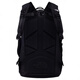 北面（The North Face）时尚百搭便携大容量尼龙双肩包男女同款情侣款黑色 黑色