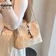 Woodpecker (Tucano) Neue chinesische Stiltasche für Frauen 2025 Neue Frühlings- und Sommer-Freizeit-One-Shoulder-Achselhöhlen-Achselhöhlen-Achselhöhlenbeutel Handtasche Handtasche Neues Khaki Neues Produkt