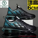 
Woodpecker inner height increase men's shoes 10cm8cm6cm summer breathable mesh trendy shoes men's casual sports shoes thick-soled dad's shoes 757 gray green inner height increase 6cm [order for socks] 42