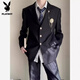 Playboy (playboy) Campus Style Vêtements masculins garçons Dk costume uniforme veste jk gift scolaire
