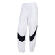 Nike (NIKE) sports suit women's clothing 2025 new autumn fitness training woven two-piece jacket jacket, foot trousers HJ1183-100+HV2358-100 S