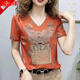 Hengyuanxiang chiffon short-sleeved shirt for women in summer, versatile slim and age-reducing women's top fashionable solid color ruffle-edged 1047-green S recommended 95 Jin [Jin equals 0.5 kg] or less