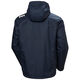 HELLY HANSEN, HH H/H Helly Hansen Men's Crew Hooded Midlayer 2.0 Hooded Waterproof Jacket 597 Navy Blue Large