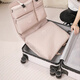 Original travel storage bag 7-in-1 clothes underwear storage bag business trip portable suitcase clothing organization bag 2.0 compression style - black short distance