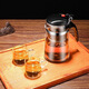 High temperature resistant elegant cup teapot for household tea set one-touch filter tea cup tea water separation teapot for household tea making single tea cup 140ml