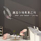 Internet celebrities create the atmosphere of women's clothing store decoration background image wall cashier bar nail salon hairdressing 13576 encounter customization-black 8mm thick can be customized large