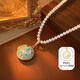 Fat Donglai quality purchasing Baroque Pearl Pendant 2025 Twelve Constellation Necklace Temperament Versatile Daily Sweater Scorpio Necklace (40+5cm)