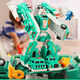 Onevan Boy Magnetic Spleißen Kinderspielzeug Puzzle Versammlung Deformation Engineering Car Boy King Kong Roboter 3 Jahre alt 6 Geschenke Militärsee, Land und Luft (20 Stücke Set) Lieferbox Lieferbox