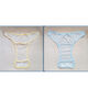 
Wei Jie Diaper Fixed Mesh Baby Newborn Baby Pants Summer Thin Breathable Baby Pants Washable Meson Artifact Diaper Band M Size (Light and Thin Mesh Breathable) 1 piece Pack Yellow + Blue (2 packs)