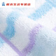 414 serviettes Shanghai Zhongpai Cuizhong Color les bandes de couleur sont des couleurs coton coton purement absorbant la serviette de visage douce balle domestique 12250 bandes 1225 bleu + vert 0 0g 78x34cm