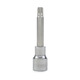 
Shida Dafei twelve corner rotary tool sleeve tool 12.5 ratchet wrench lengthened 100mm batch head 24801 25902/12 corner M-12140MM length
