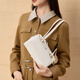 
CHARLES/KEITH25 autumn new product bow long shoulder strap underarm bag pillow bag Chinese Valentine's gift SL2-20681234 Daisy Chalk pink white M