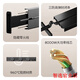 Xiaomi Youpin track socket German quality electrician movable track socket surface mounted power sliding guide rail power living room black 50cm track (five holes-with light*4)
