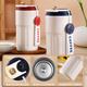 Faramon Teacher's Day Geschenk Nationaler Trend High-End-Laptop Geschenkbox Wasserbecher Geschenkbox Hochvor-Präzisions-Souvenirs für Lehrer praktische Danksbox Schwarz/Kaffee Tasse Geschenkbox