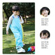 Taizai children's water play one-piece children's bib rain pants one-piece waterproof whole body kindergarten baby boys and girls play in the water 201 children's bib rain pants yellow S