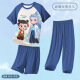 Panzamas de niños Pantalones de manga corta Summer 2025 Nuevo estilo de secundaria estudiante de secundaria Ao Bing Da Tong Modal Home Air acondicionamiento ST12350 Naza AO Bing [Cool Modal] 130 cm/12 Tamaño [120-130 cm]