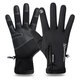 He Jiagong's Velvet/Touch Screen Fishing Gloves Luya Warm Ice Fishing Gloves Autumn and Winter Waterproof Anti-Slip Thorn Cycling L