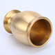 Fantasy pure copper mashing jar, pestle, medicine cup, mortar, mortar, mortar, mortar, brass cup, masher, garlic paste grinder, solid brass mashing jar, small size