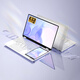 Suxi National interest-free subsidy 2025 Intel Core 17th generation dual-screen laptop tablet 14-inch touch screen thin and light 2-in-1 AI office student design game Intel Ultra17th generation* comparable to independent graphics* 4K eye protection dual screen 32G ultra-fast storage + 2T solid state drive (extreme top configuration)