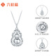 Liuguifu jewelry platinum pendant for men and women pt950 platinum gourd pendant birthday gift necklace about 5.15g