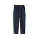 MUJI Women's Washed Denim Conical Pants Women's Pants Women's Clothing 25 Years Fall New Pants BE1VNA5A Dark Blue XL (165/74A)