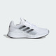 Adidas Running Shoes Herrenschuhe 2025 Sommer Neuer schockabsorbierender und atmungsaktiver Sportschuhe Mesh Leichte schwarze Freizeitschuhe JQ9715 Weiß 39 (240 mm)