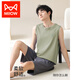 
Catman (MiiOW) pure cotton pajamas for men in summer 2025 new sleeveless vest shorts for outdoor wear. Large size 13657 [Pure cotton, skin-friendly and breathable] XL [suitable for 120-140Jin [Jin equals 0.5 kg]]