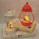 Photo atmosphere light mini retro simulation led electronic night light pendant festival outdoor scene atmosphere decorative light red pony lantern