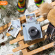 Fuji instax instant instant camera SQUARE SQ1 Glacier Blue Package 2 Official content + 40 pieces of photo paper