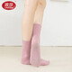 LangSha Yoga Socks Summer Thin Jump Rope Mid-Tube Socks Pilates Dancer Sports Fitness Trampoline Non-Slip Socks Women Remarks Color Optional 3 Pairs Average Size 34-40