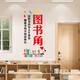 中队角励志班级文化墙面装饰小学教室卫生角图书角黑板墙贴纸布置 班级公约7029 大