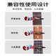 
Sijie brand electric guitar changer clamp folk guitar ukulele universal accessories musical instrument metal clip sound bright black (gray crown pick clip)