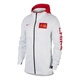 Nike (Nike) Therma Chinese Team's Men's Basketball Hooded Veste de veste AT4867-100 AT4867-100 S
