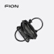 Fion (Fion) 2025 Nuevo bolso de cuero de alta gama Boston Bolso Boston Soft Bag Soft Fomen's Crossbody Bags Regalo Brown Color-Small Model