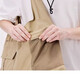 Hong Kong style brand dual-purpose crossbody bag personalized functional vest bag multi-pocket large-capacity variable backpack vest khaki L (suitable for height 175*180cm)